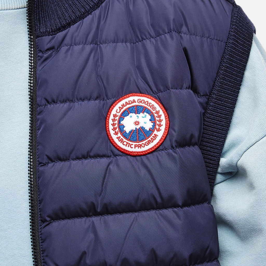 Canada Goose Men's Hybridge Knit Vest Navy